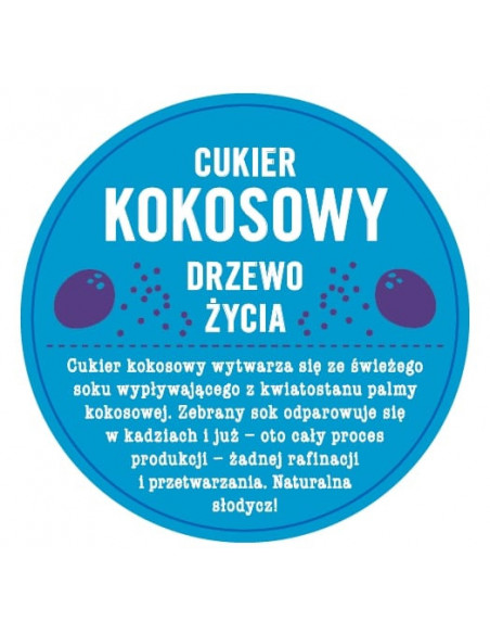 CUKIER KOKOSOWY BIO