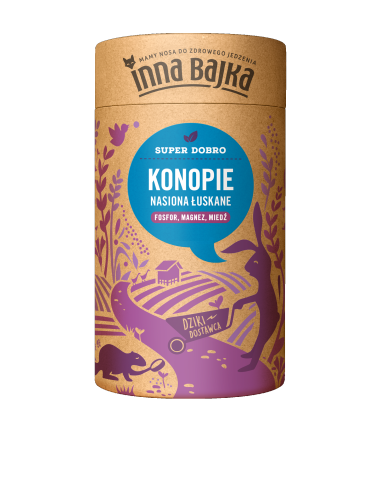 Super Dobro Konopie Nasiona Łuskane 200g