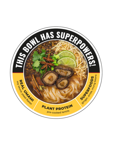 Chay Hanoi Pho – roślinna zupa pho...