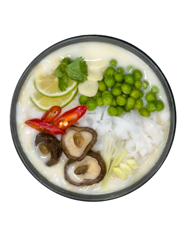 Tom Kha Coconut     – roślinna zupa...